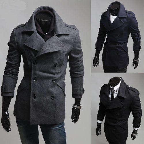 10 ON AUCTION - Mens Grey Coat - *Door delivery for only R150*