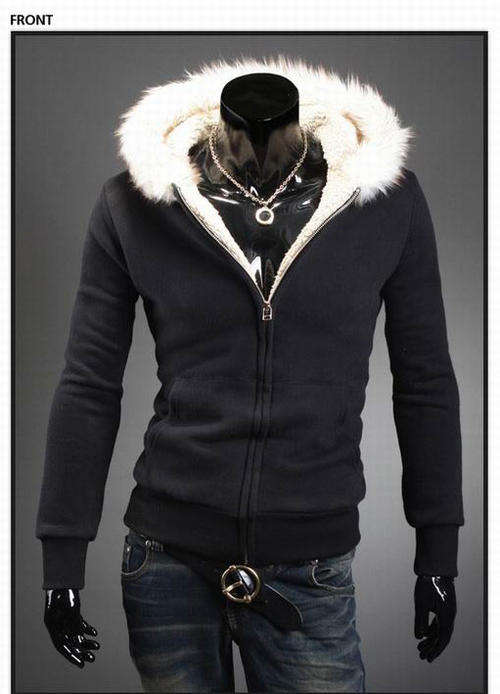 Men's Black/White/Dark Gray/light Gray Jacket - *Door delivery for only R45*