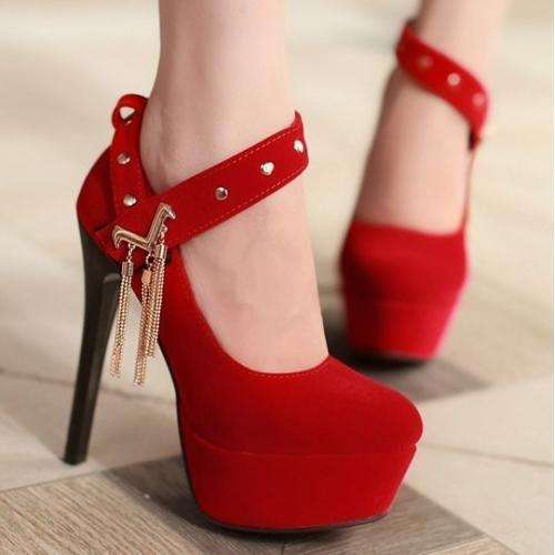 Fashion Platform Suede Wristbands Tassles - Size 1 to 10
