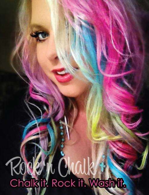 hair chalk temporary hair colour