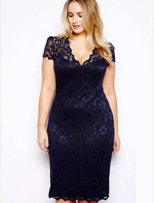 Plus Size Lace dress