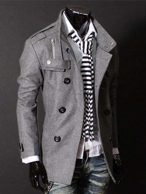 Mens Gray Coat - - *Door delivery for only R45*