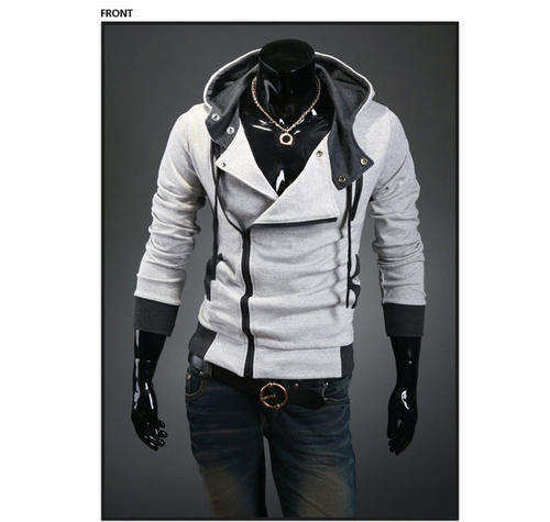 Men's Light Gray/Deep Gray Hoodie - - *Door delivery for only R45*