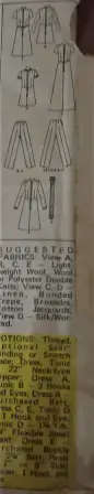 VINTAGE McCALLS 3044 DRESS-TUNIC-PANTS SIZE 12 BUST 34` -COMPLETE-ZIPLOC BAG