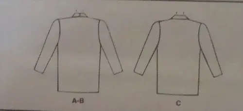 McCALLS 2948 LINED OR UNLINED JACKET SIZE D 12-14-16-COMPLETE