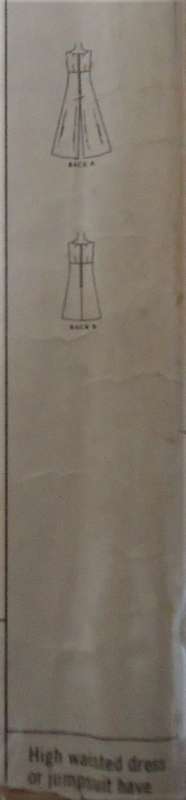 McCALL`S PATTERN 2442 DRESS & JUMPSUIT SIZE 16 BUST 38` COMPLETE IN A ZIPLOC BAG