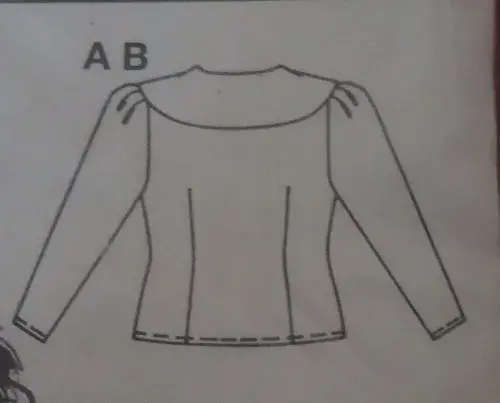 BURDA 4630 DOUBLE BREATED TOP-JACKET SIZE 810-12-14-16-18-20 COMPLETE-UNCUT-F/FOLDED-SEALED
