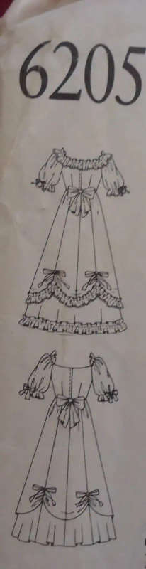NEW LOOK PATTERNS 6205 BRIDAL DRESS SIX SIZES IN ONE 8 - 18 COMPLETE-UNCUT-F/FOLDED