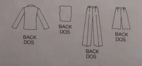 BUTTERICK 4026 GIRL`S JACKET-WAISTCOAT-CULOTTES-PANTS SIZE 14 YEARS COMPLETE