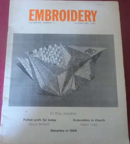 EMBROIDERY VOLUME X1X NUMBER 3 AUTUMN 1968 - 96 PAGES