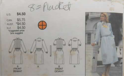 BUTTERICK 3100 LOOSE FITTING DRESS SIZE 16 COMPLETE - SEE LISTING BUTTERICK 3100 LOOSE FITTING DRESS