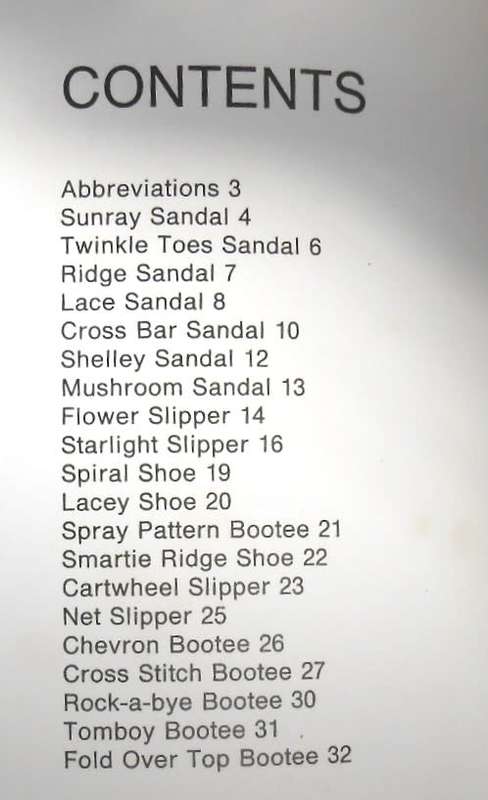 BOOTEES FOR BABIES - MAUREEN MULLER - A DELOS GUIDE 36 PAGES