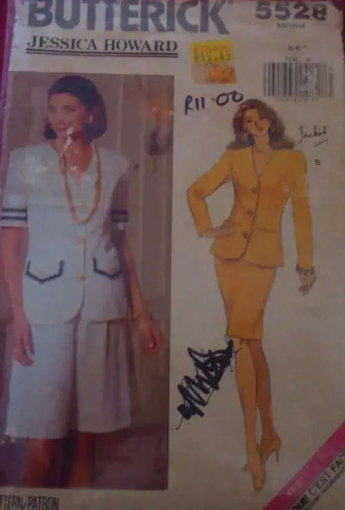 BUTTERICK 5528 TOP-SKIRT-SHORTS SIZE 6-8-10 COMPLETE-ZIPLOC BAG SEWING PATTERN