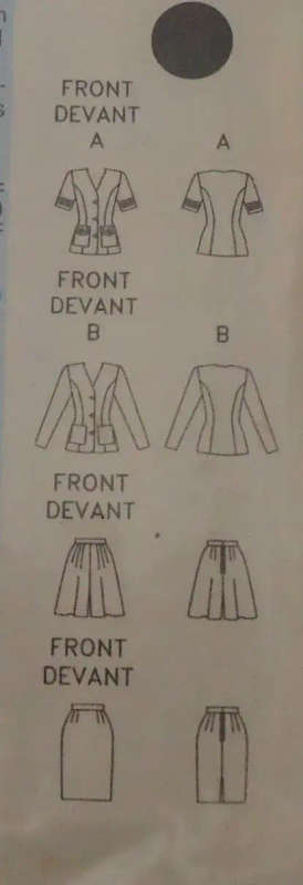 BUTTERICK 5528 TOP-SKIRT-SHORTS SIZE 6-8-10 COMPLETE-ZIPLOC BAG SEWING PATTERN