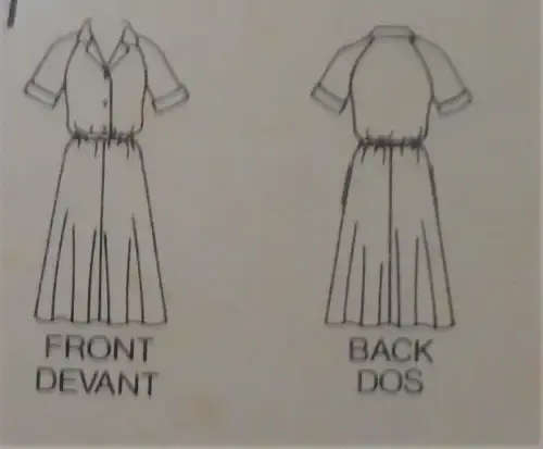 BUTTERICK PATTERN 3802 LOOSE FITTING DRESS  SIZE A8+10+12 COMPLETE BUTTERICK PATTERN  SEWING PATTERN
