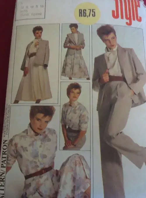 STYLE 4541 LINED JACKET-SHIRT-SKIRT-PANTS SIZE O12-14-16 COMPLETE-UNCUT-F/FOLDED SEWING PATTERN