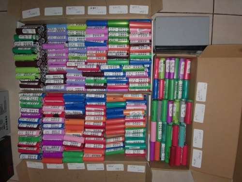 18650 Recycled Batteries - TESTED - 2000 ~2049 mAh