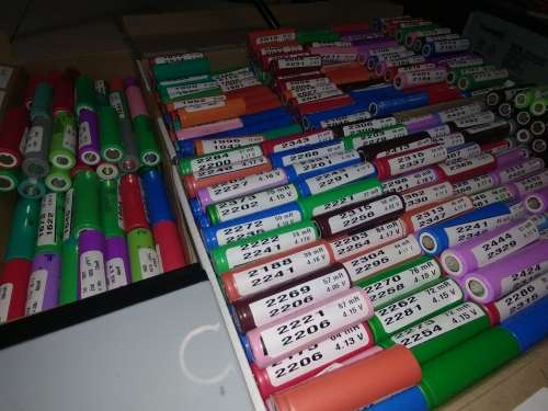 18650 Recycled Batteries - TESTED - 2000 ~2049 mAh