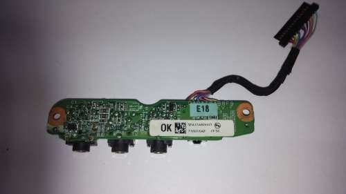 HP Pavilion DV6000 Series Audio Sound I/O Jack Board