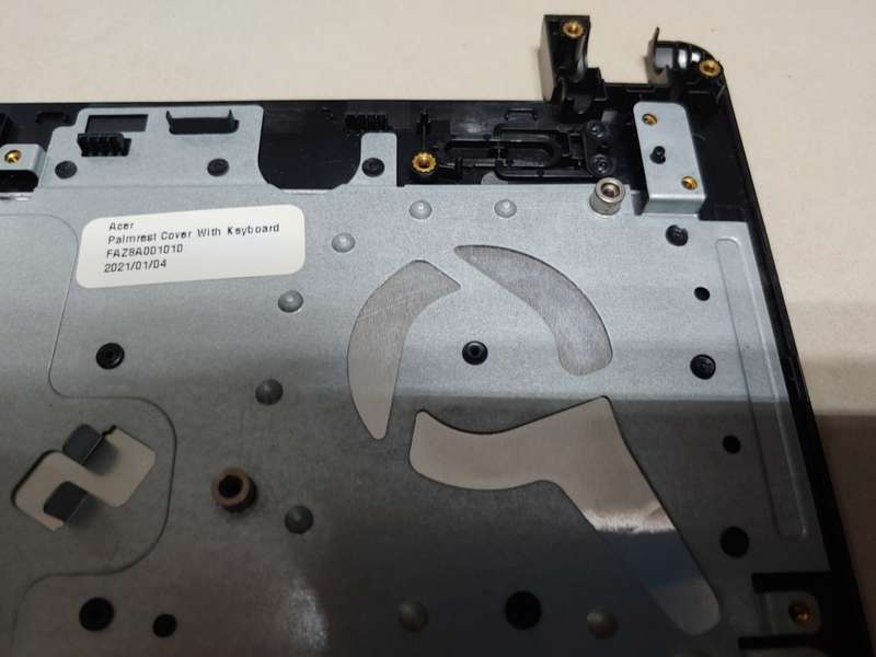 Acer Palmrest Cover With Keyboard FAZ8A001010