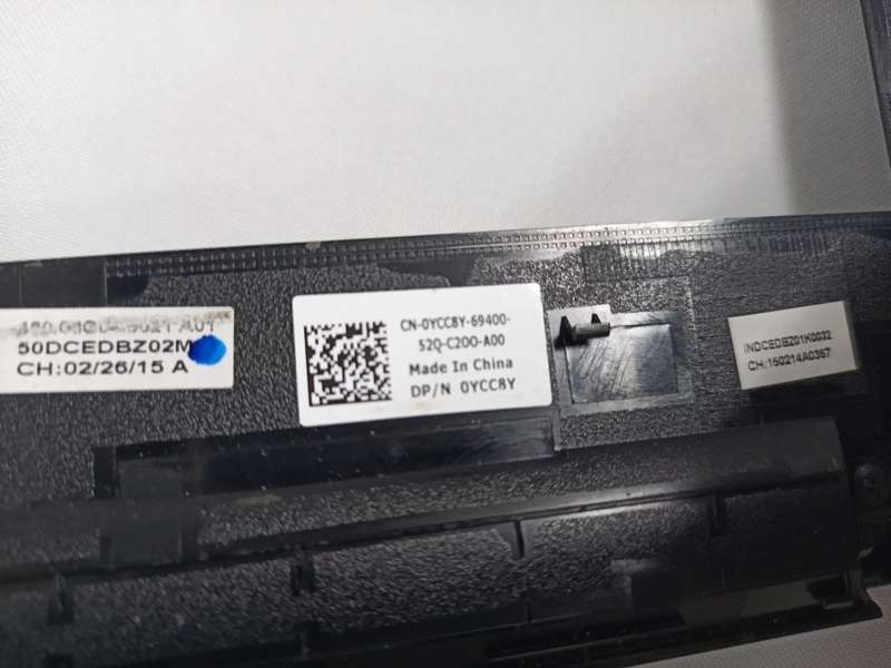 Dell Inspiron 3442 Laptop LCD Bezel WebCam Port Black LED - CN-0YCC8Y