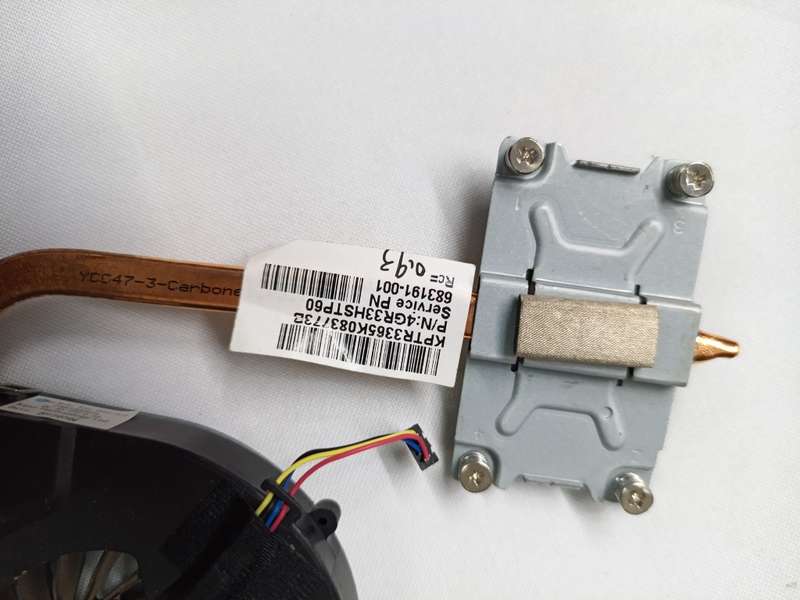 HP G6 2000 Series Heatsink and Fan 683193-001