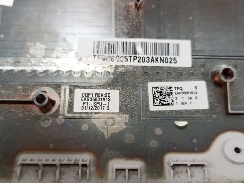 HP Pavilion 15-BC Series Silver Bottom Base Chassis Case EAG3500101A -37E.