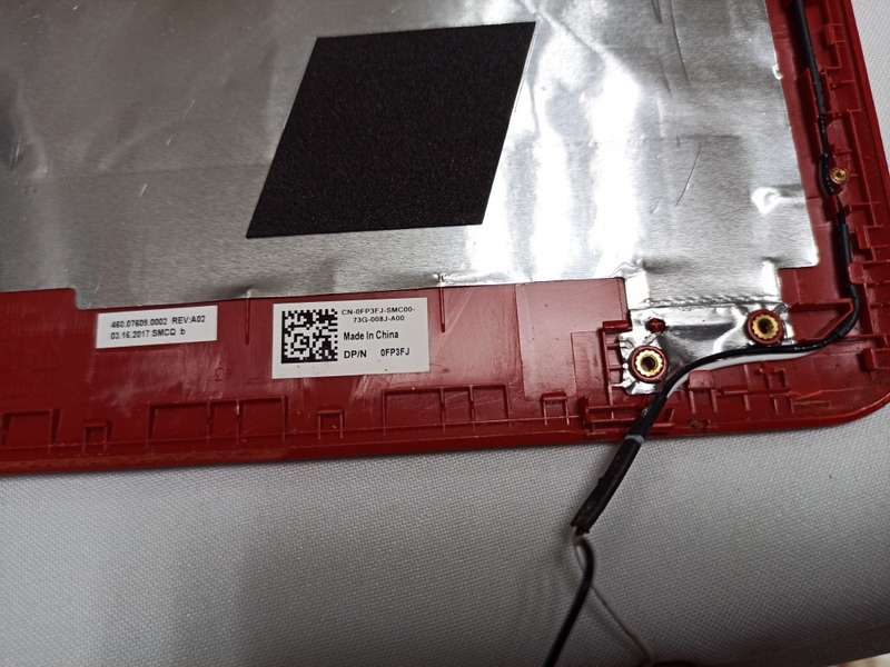 Dell OEM Inspiron 11 (3162 / 3164) 11.6` LCD Back Cover Lid Assembly - CN-0FP3FJ