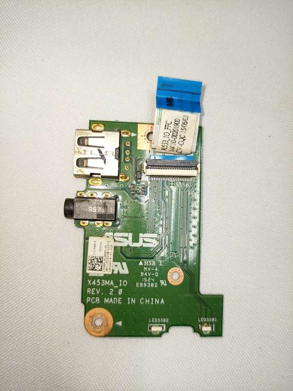 Asus F553 F553M Replacement Laptop Audio / USB Board X453MA_10 REV. 2.0