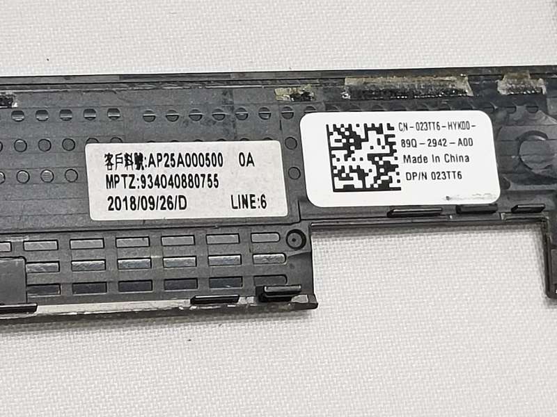 Dell Latitude E5490 LCD Front Trim Bezel Cover - AP25A000500
