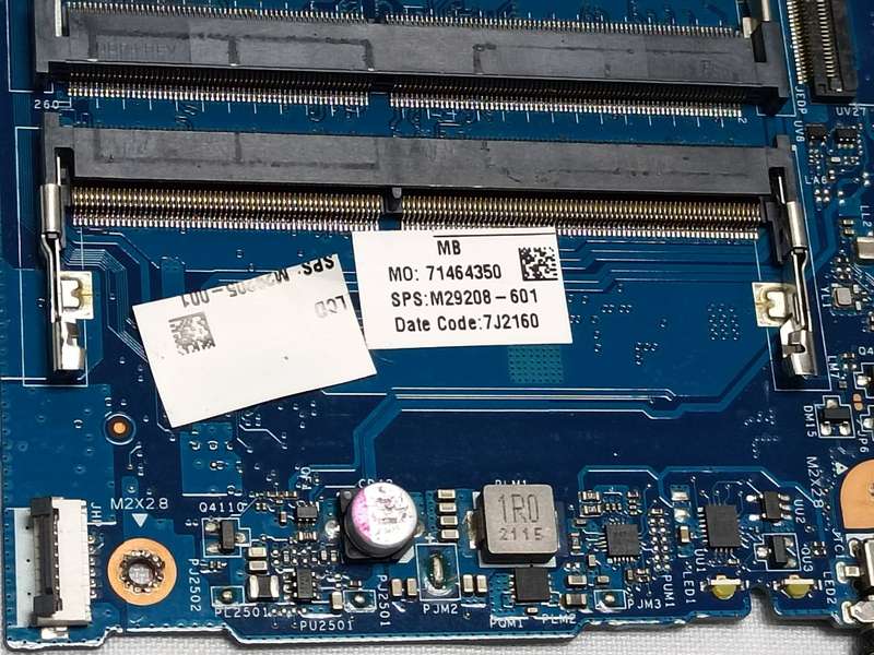 HP 15-DW Laptop Motherboard - GPT52 LA-K201P