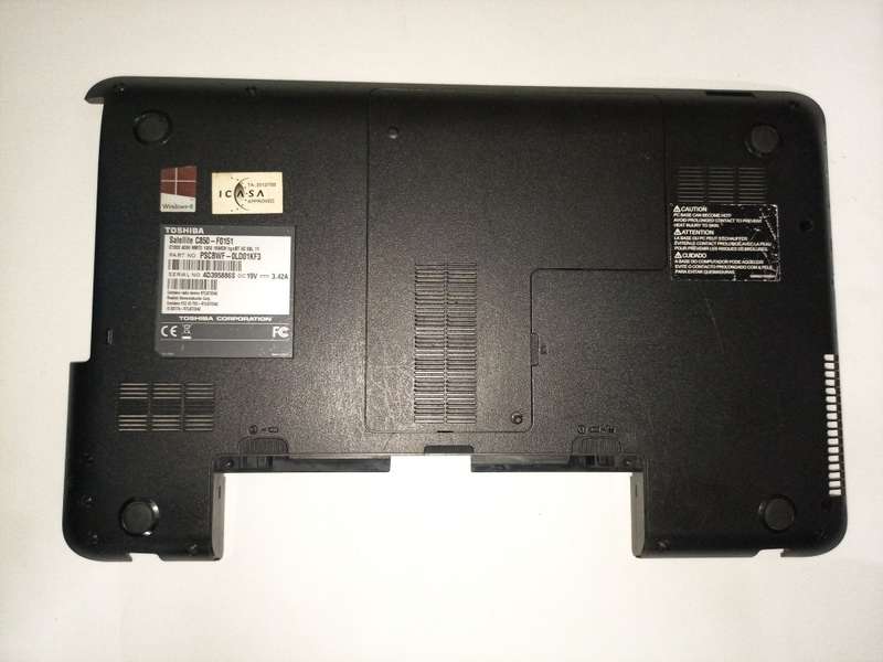 Toshiba Satellite C850  Base Bottom Case Cover 13N0-ZWA0301 H000038470