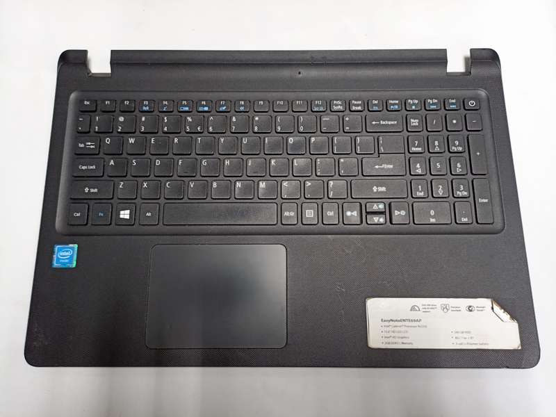 Acer Extensa N16C1 ES1-533 Top Case German Black / Black AP1NX000400-HA25