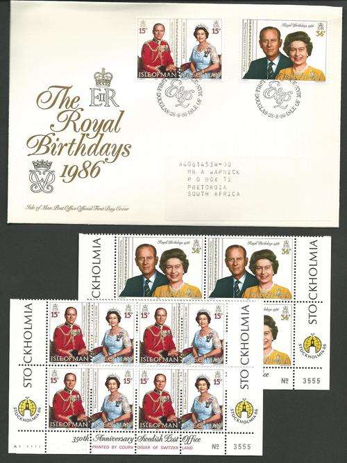 THE ROYAL BIRTHDAYS 1986