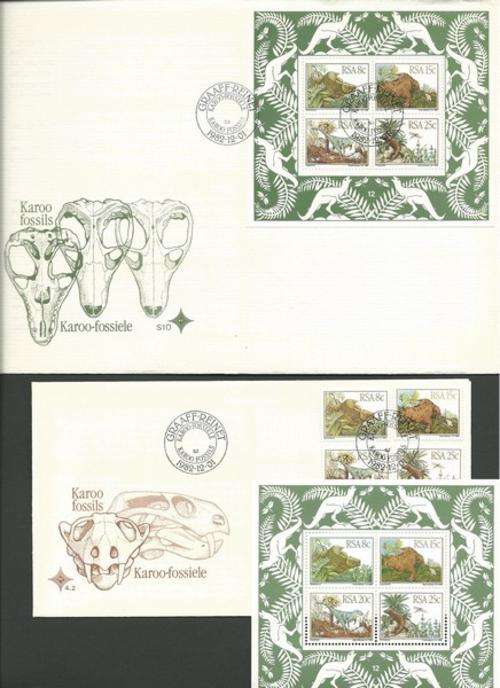 RSA - 1982 - KAROO FOSSILS