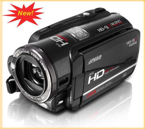 3" FULL HD 1080P 12MP DIGITAL VIDEO CAMCORDER CAMERA KAMERA