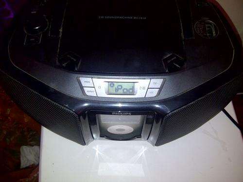 ipod docking station,radio , cd player :)