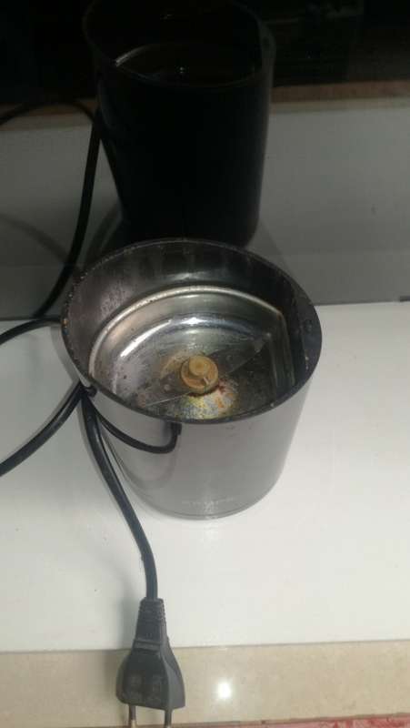 KRUPPS COFFEE GRINDER Black , Very Minimal use ,Perfect working order