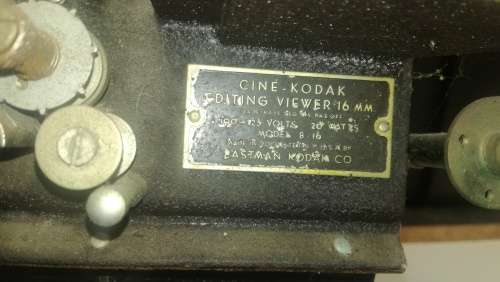 Vintage Cine-Kodak Senior Editor for 16mm Film and Rollers  1940`s