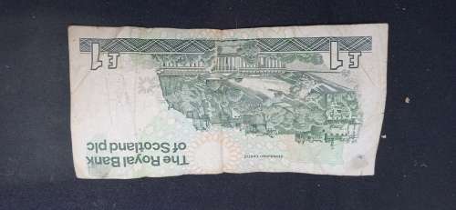 Old Royal bank of Scotland One Pound Note ,ungraded
