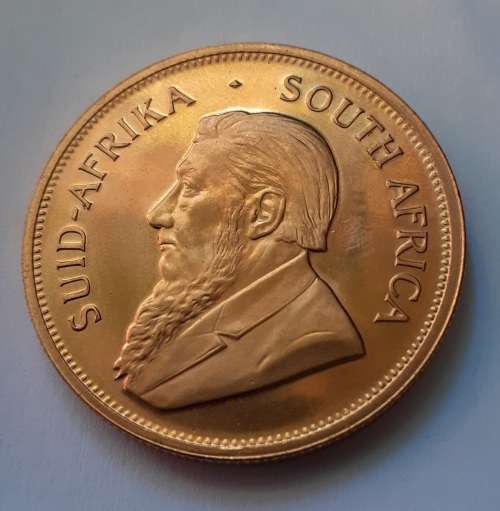 1977 1 ounce gold Krugerrand.