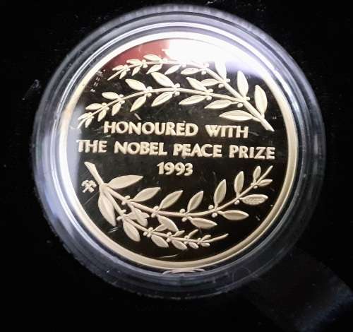 S A Nobel Laureate GOLD PROOFSET 4 x 1/4 Ounce GOLD Medallions **1 ounce gold**