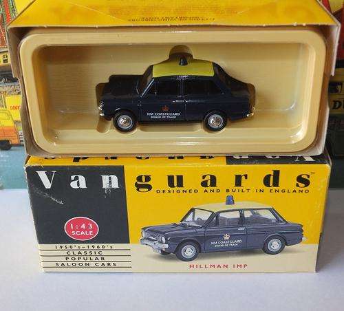 ***RARE*** LLEDO Vanguards VA26002 Hillman Imp Coastguard -Made in England 1/43 Scale MIB.