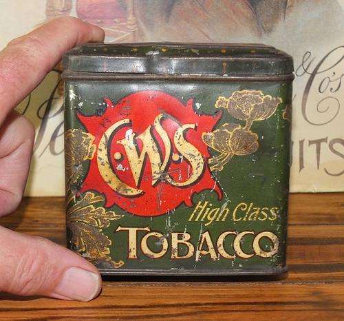 ANTIQUE CWS HIGHCLASS TOBACCO TIN CO-OPERATIVE SOCIETY.