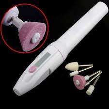 NAIL DRILL WITH BITS AND  BAG