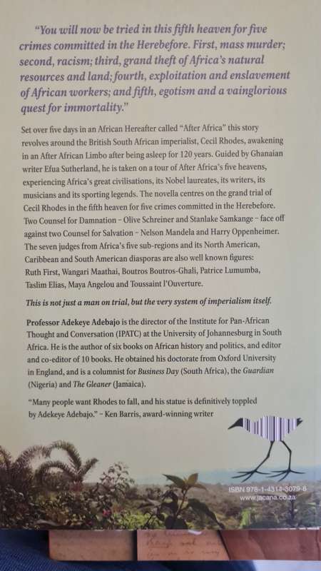 The trial of Cecil John Rhodes by Adekeye Adebajo