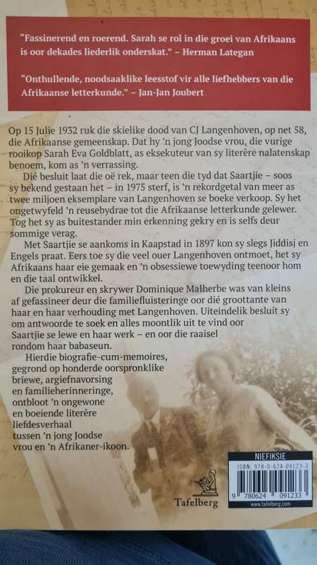 Op soek na Saartjie - Langenhoven se geheime liefde