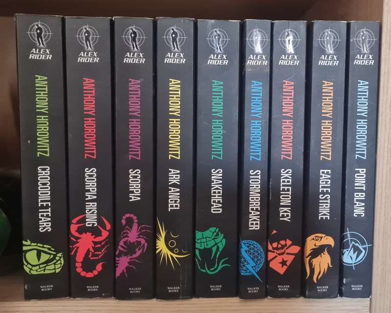 Alex Rider Series by Anthony Horowitz (9 titles)