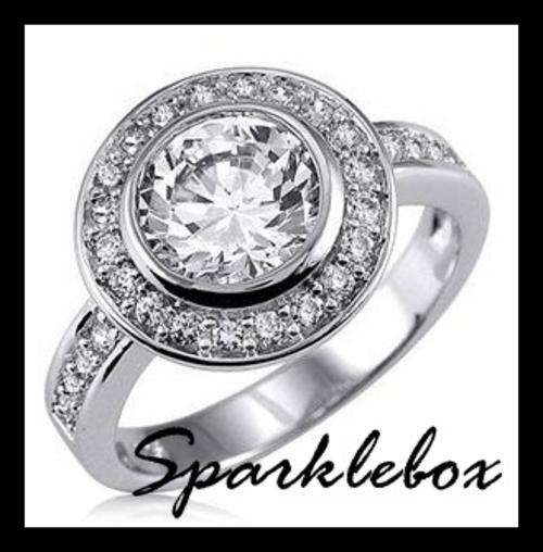 **!!SALE!!**3ct Ritz Design Simulated Diamond CZ ring***SIZE 5