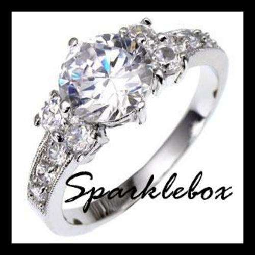 **!!SALE!!**2.00ct Brilliant Round Cut Bridal Princess CZ Ring**SIZE 7